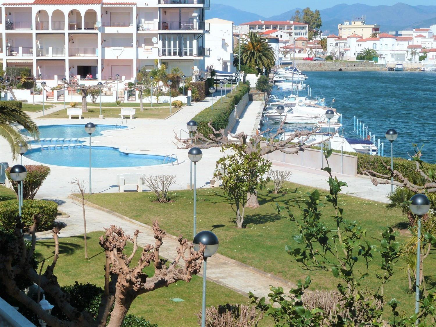 Apartamento Vistas A La Marina Ref 232 Empuriabrava Bagian luar foto
